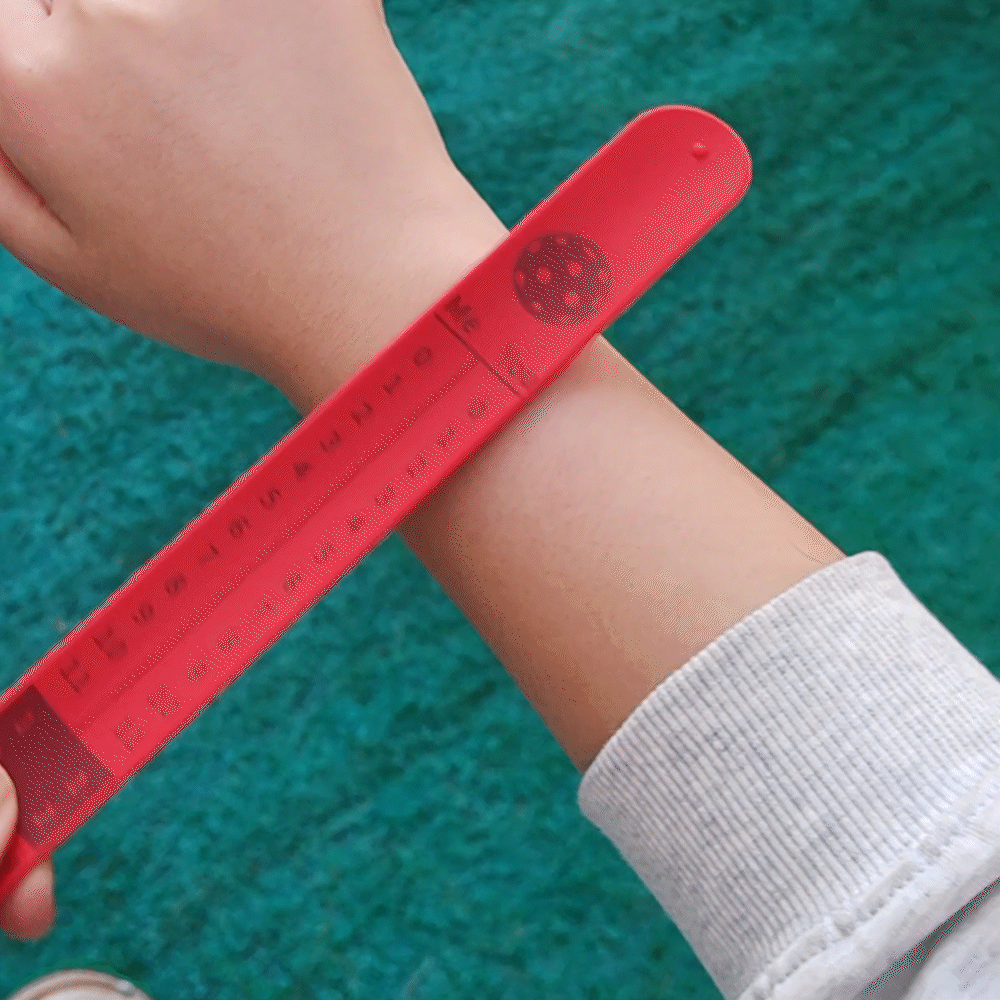 Personalized Pickleball Scorekeeper Wristband  with 3 Magnets Portable Sports Game Scoreboard Counter Tracker Birthday Gift for Pickleball Players