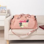 Personlig blommig korsbibel med flera fack Stor resväska med namn och axelrem Dop Födelsedagspresent för kvinnor Kristna