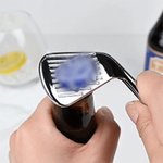 Personlig golfklubbsflasköppnare med graverat namn Bartillbehör Bachelorfest Födelsedagspresent för golfälskare Dricka entusiaster