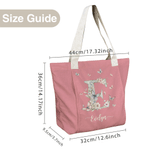 Personalized Butterfly Initial Large Capacity Yoga Mat Bag with Name Fitness Accessory Birthday Gift for Women Yoga Lovers