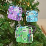Personalized Nurse Bag Design Acrylic Christmas Ornament with Name Clinic Christmas Tree Decor Nurse Appreciation Gift for Nurses