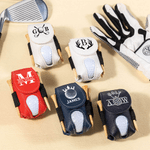 Personalized Multicolor PU Leather Monogrammed Golf Ball Tee Holder Bag with Initial and Name Sport Accessories Birthday Gift for Golf Players Lovers