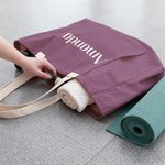 Personalised Name Multicolour Large Capacity Yoga Mat Bag Outdoor Fitness Activities Accessory Birthday Gift for Women Yoga Lovers