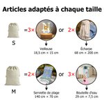 Sac Cadeau de Noël à Cordon Personnalisé avec Personnage de Dessin Animé Texte et Nom Cadeau de Noël pour Enfants Famille et Amis