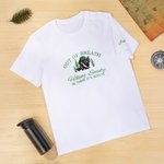 T-shirt brodé raton laveur multicolore Sweatshirt Hoodie avec nom Cadeau d'anniversaire de randonnée pour les passionnés de randonnée