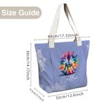 Personalised Watercolour Lotus Multicolour Large Capacity Yoga Mat Bag with Name Yoga Accessory Birthday Christmas Gift for Yoga Lovers