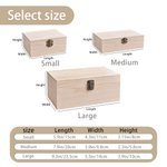 Personalized Cartoon Jungle Animals Wooden Memory Storage Box with Name and Text Birthday Baby Shower Gift for Newborn Parent