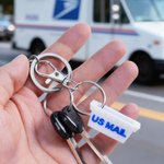 Porte-lettres miniature personnalisé imprimé en 3D avec texte Cadeau d'anniversaire pour les facteurs et les travailleurs postaux