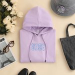 Personalized Multicolor Appliqué Flower Soft T-shirt Sweatshirt Hoodie with Embroidered Name Mother's Day Birthday Christmas Gift Mom Grandma