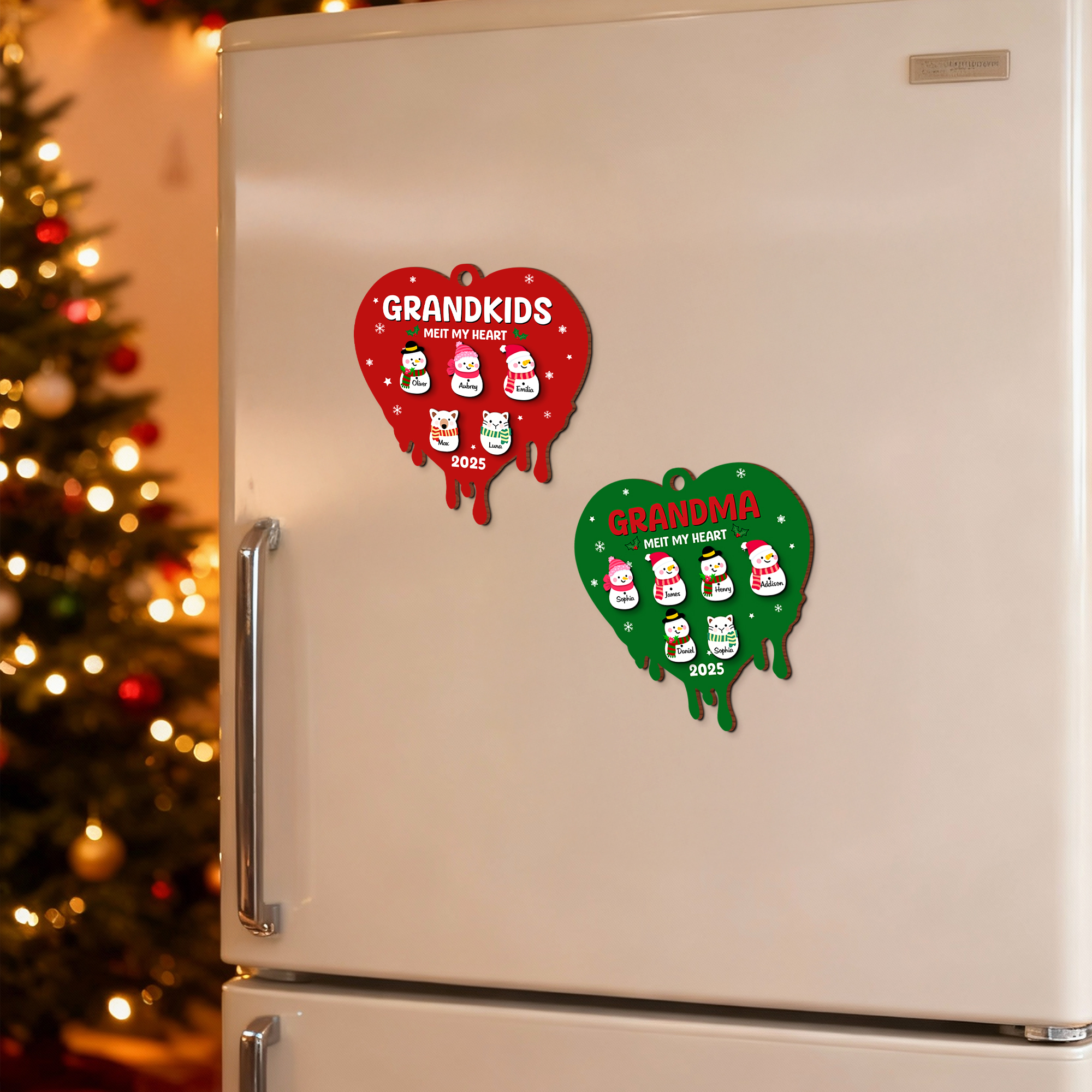 Lustiger Weihnachtsschmuck „Dumpster Fire“ – Acryl-Ornament Mit Spruch, Perfekt Für Baum & Als Witziges Geschenk