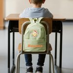 Personalized Multicolor Cute Cartoon Subject Animals Multi-Compartment Kid Backpack with Name Back to School Birthday Gift for Boys Girls