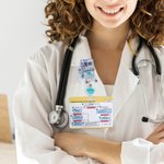 Personalised Human Organs Pills Anesthesia Machine Retractable Shaker Badge Reel with Name and Buddy Appreciation Nurse Week Gift for Nurse Doctor