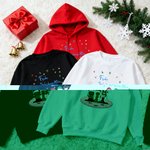Personalisiertes Sweatshirt mit 2-6 Cartoon-Mädchen und Namen Weihnachten Täglicher Gebrauch Weihnachtsgeschenk für Beste Freundinnen