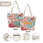 Personalised Multicolour Summer Flower Yoga Mat Tote Bag with Name Yoga Accessories Birthday Sports Christmas Gift for Women Yoga Lovers