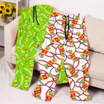 Personalized Candy Baseball Soft Drawstring Pajama Pants with Name Travel Holiday Party Birthday Gift for Baseball Fans