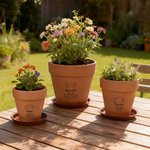 Personalized Pet Name Engraved Dog Ears Plant Pot with Text Garden Decor Pet Loss Sympathy Memorial Gift for Dog Lovers