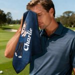 Personalised Cartoon Golf Character Name Waffle Golf Towel with Hanging Clip Sports Accessories Birthday Gift for Golf Players