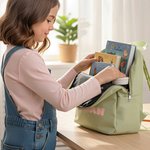 Personalized Multicolor Cute Cartoon Subject Animals Multi-Compartment Kid Backpack with Name Back to School Birthday Gift for Boys Girls