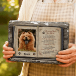 Personalized Book Design Pet Memorial Photo Garden Stone with Name Courtyard Decor Pet Keepsake Gift for Pet Owners Garden Lovers