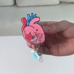 Personalised Human Organs Pills Anesthesia Machine Retractable Shaker Badge Reel with Name and Buddy Appreciation Nurse Week Gift for Nurse Doctor