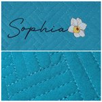 Personalised Birth Flower Foldable Crochet Hook Organizer with Name Knitting Accessories Mother's Day Gift for Crochet Enthusiasts