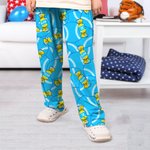 Personalized Candy Baseball Soft Drawstring Pajama Pants with Name Travel Holiday Party Birthday Gift for Baseball Fans