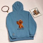 T-shirt Sweatshirt Hoodie brodé avec 1-2 noms Cadeau d'anniversaire pour les amoureux des animaux de compagnie