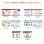 Personalised Human Organs Pills Anesthesia Machine Retractable Shaker Badge Reel with Name and Buddy Appreciation Nurse Week Gift for Nurse Doctor