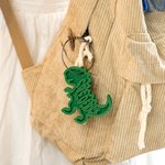 Personalised 3D-Printed Dinosaur Multicolor Hanging Ornament with Name Christmas Birthday Gift for Kids