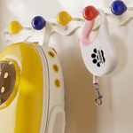 Personalized Paw Dog Leash with Name Outdoor Accessories Pet Party Christmas Birthday Gift for Pet Owners