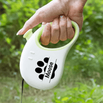 Personalized Paw Dog Leash with Name Outdoor Accessories Pet Party Christmas Birthday Gift for Pet Owners