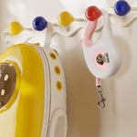 Personalized Cute 3D Cartoon Dog Leash with Name Outdoor Accessories Pet Party Christmas Birthday Gift for Pet Owners