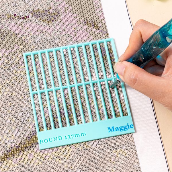 Regla multicolor personalizada para pintar diamantes con nombre Regalo de cumpleaños y Navidad para los amantes del bricolaje de pintura con diamantes