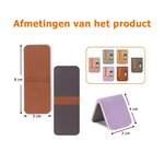 Gepersonaliseerde Geboortebloem en Cartoonfiguur Magnetische PU-leer Bladwijzerclip met Naam Verjaardagscadeau voor Boekenliefhebbers en Boekenwurmen