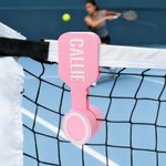 Personalized Multicolour 3D-Printed Magnetic Pickball Tennis Mobile Phone Hook with Text Sport Accessories Gift for Pickleball Tennis Players