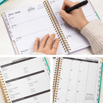 Personalized Multiple 3D Pet Characters 2026 Planner Spiral A5 Notebook with Name and Weekly Monthly Planner Birthday Gift for Pet Lovers Friends