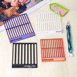 Personalisierte Multicolor Diamant Malerei Lineal mit Namen Geburtstag Weihnachten Geschenk für Diamant-Malerei DIY Liebhaber