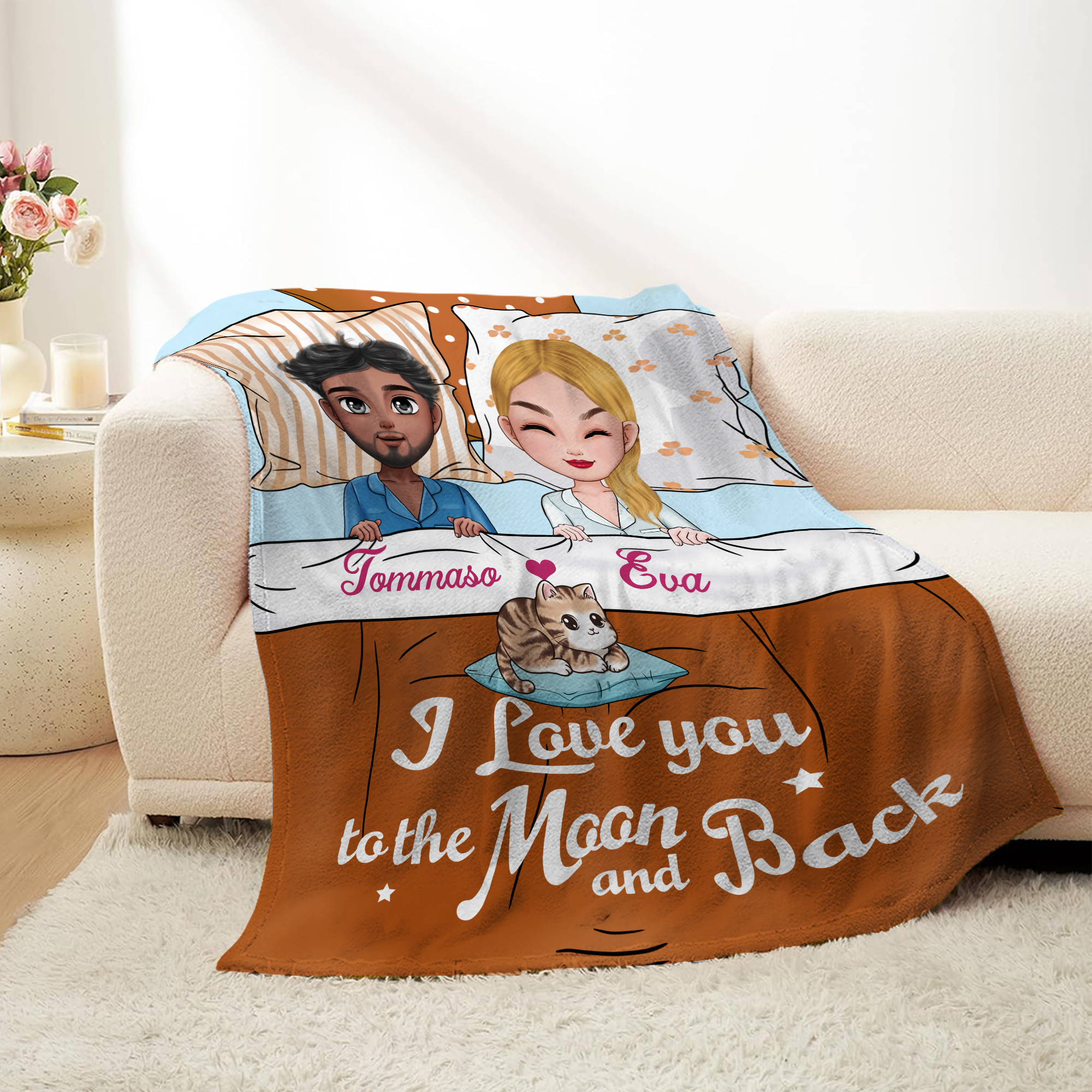 Coperte personalizzate con foto e grafiche