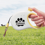 Personalized Paw Dog Leash with Name Outdoor Accessories Pet Party Christmas Birthday Gift for Pet Owners