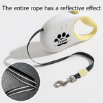 Personalized Paw Dog Leash with Name Outdoor Accessories Pet Party Christmas Birthday Gift for Pet Owners