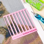 Personalisierte Multicolor Diamant Malerei Lineal mit Namen Geburtstag Weihnachten Geschenk für Diamant-Malerei DIY Liebhaber