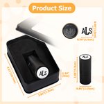 Personalised Monogram Initial Colorful Golf Ball Stamp with Metal Storage Box Golf Accessory Birthday Gift for Golf Player