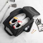 Personalized Cartoon Character Birth Flower Golf Shoes Bag with Name Multi-Compartment Sports Accessories Golf Club Birthday Gift for Golf Lovers