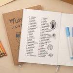 Personalized USA Adventure Map Name Journal Notebook with Lined Pages and Cover Name Gap Year Graduation Gift for Kids Graduates