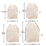 Personalized Cute Cartoon Christmas Animal Wreath Drawstring Christmas Gift Bag with Name Christmas Eve Party Gift for Kids Family Friends