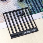 Personalisierte Multicolor Diamant Malerei Lineal mit Namen Geburtstag Weihnachten Geschenk für Diamant-Malerei DIY Liebhaber