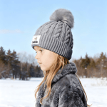 Bonnet de bonnet personnalisé avec nom pour animaux rieurs multicolores Accessoires d'hiver Cadeau d'anniversaire de Noël pour garçons filles