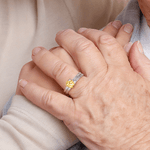 Personalized Foot Stacking Rings with Engraved 2-5 Names Family Jewelry Christmas Birthday Gift for Mom Grandma