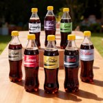 Personalised Inspired Cola Stickers Bottle Labels with Name and Text Set of 20 Christmas Funny Gifts for Friend Family