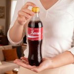 Personalised Inspired Cola Stickers Bottle Labels with Name and Text Set of 20 Christmas Funny Gifts for Friend Family